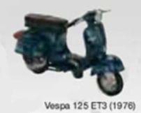 Bild von Vespa-Modell Vespa 125 ET3 - 1976", Massstab 1:32"