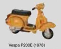Bild von Vespa-Modell Vespa P200E - 1978", Massstab 1:32"