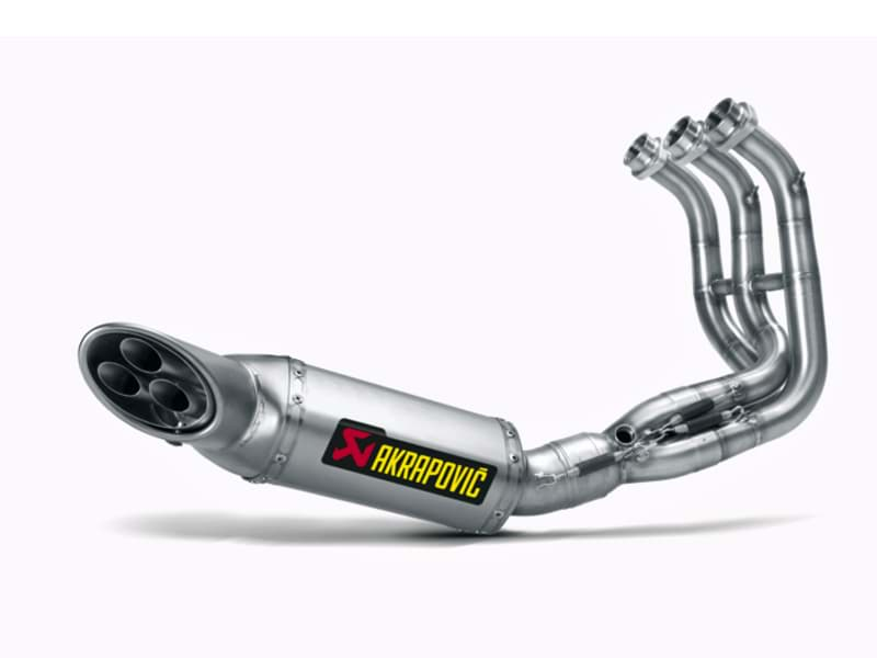 Bild von Komplettanlage Akrapovic Yamaha MT-09, Racing, Titan, mit EG/CH-Genehmigung