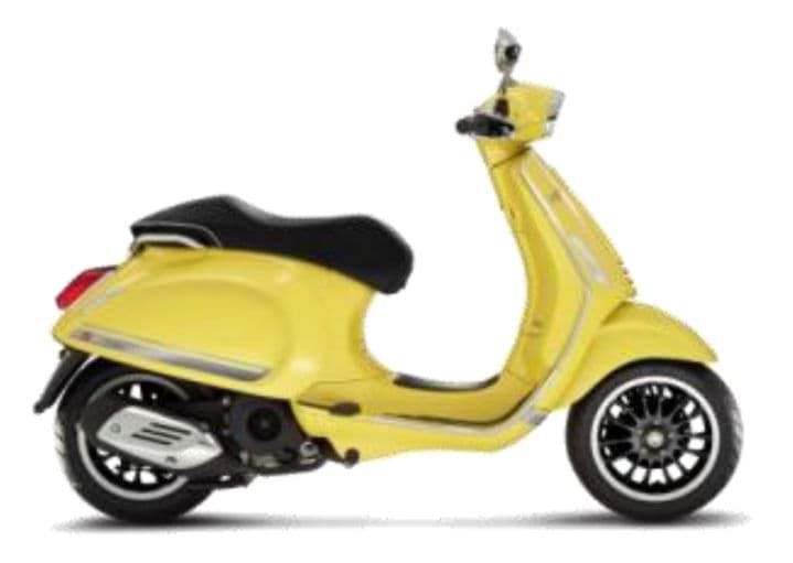 Bild von Klebersatz Vespa Sprint, silber