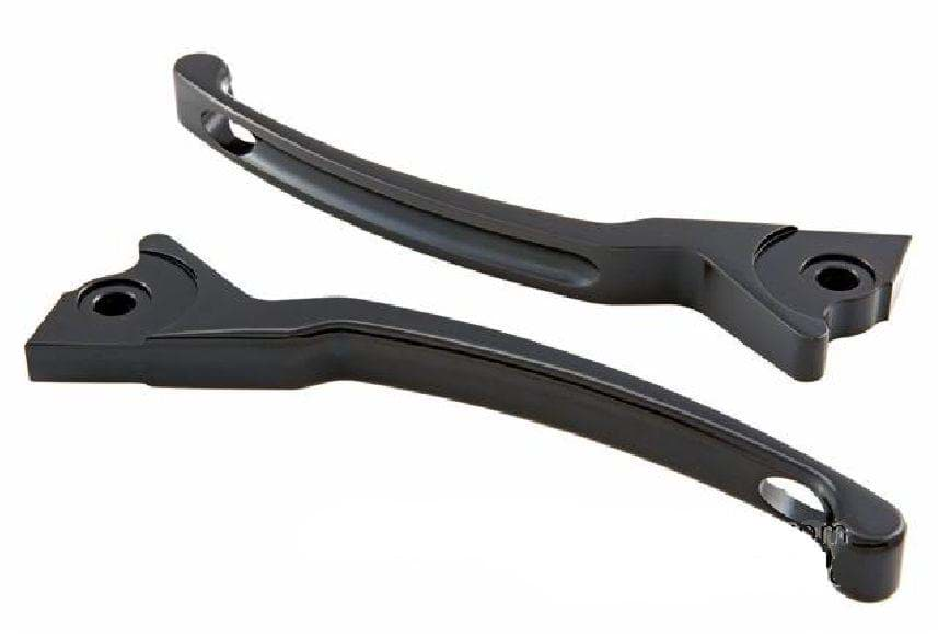 Bild von Sporthebel-Set Vespa GTS/GTS Super/GTV/GT 60/GT/GTL 125-300ccm, Alu CNC, schwarz