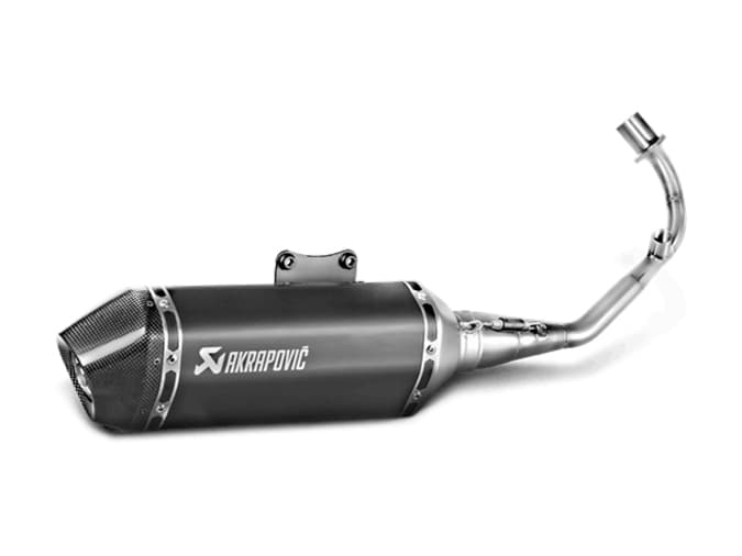 Bild von Sport-Auspuffanlage Akrapovic Black Line, mit EG/CH-Genehmigung